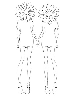 2款姐妹裝連衣裙設(shè)計圖