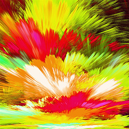 動感炫彩筆觸背景圖片