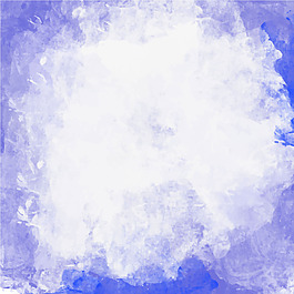 藍色水彩背景矢量素材
