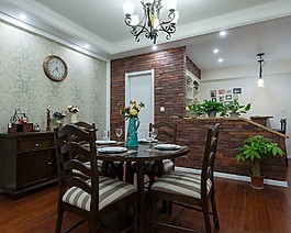 美式華麗餐廳設(shè)計(jì)圖