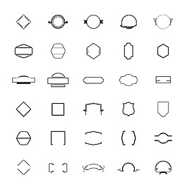 標(biāo)志圖標(biāo)設(shè)計(jì)素材