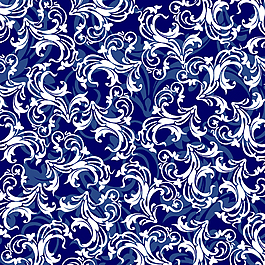 矢量花紋圖案背景