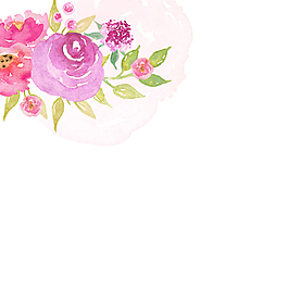 粉色花朵