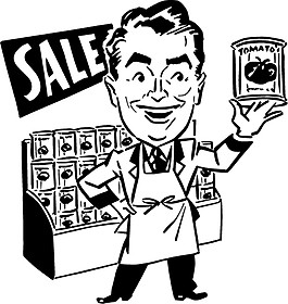 黑白食品購物海報(bào)矢量素材下載