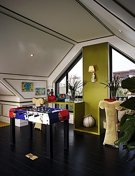 創(chuàng)意室內(nèi)綠色背景墻設(shè)計(jì)圖