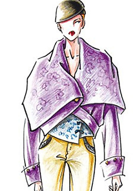 時(shí)尚女裝設(shè)計(jì)圖