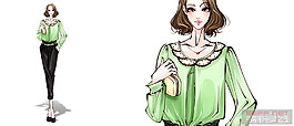時尚女裝設(shè)計圖