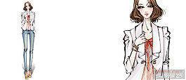 時尚女裝設(shè)計圖