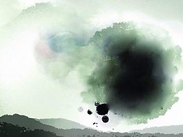 中國風(fēng)水墨背景