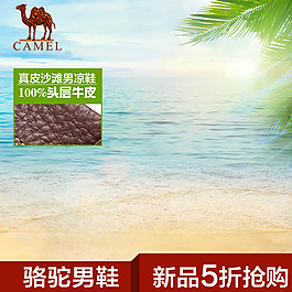 海洋唯美主图模板免费下载