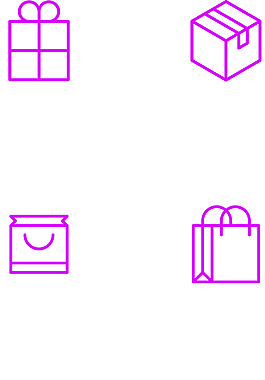 購物IOS7界面風(fēng)格的藍(lán)色線性圖標(biāo)素材