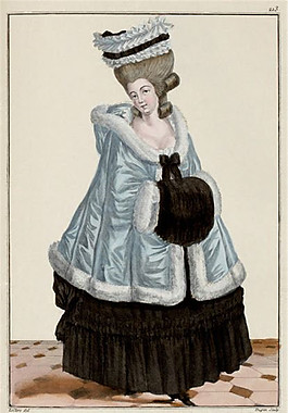 歐洲古典洛可可女裝設(shè)計(jì)圖