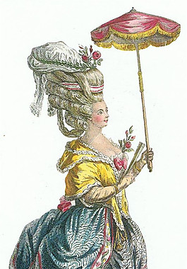 時尚古典洛可可女裝設(shè)計(jì)圖