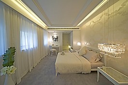 時(shí)尚臥室大床窗戶設(shè)計(jì)圖
