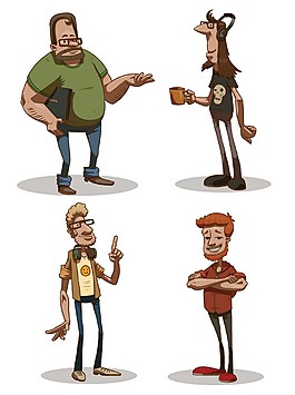 潮男人物圖片