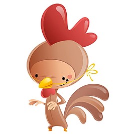 快樂公雞圖片