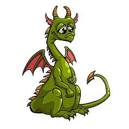 綠色恐龍圖片