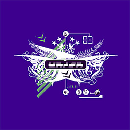 翅膀素材背景圖案設(shè)計(jì)