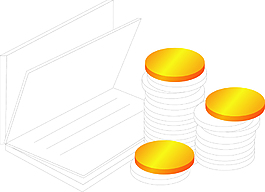 矢量金幣素材設計元素
