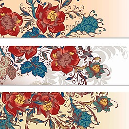 时尚艺术花朵