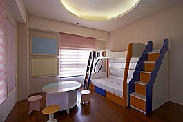 港式創(chuàng)意學(xué)生臥室設(shè)計(jì)圖