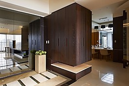 港式時(shí)尚室內(nèi)背景墻設(shè)計(jì)圖