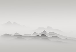 山水墨中國(guó)風(fēng)背景海報(bào)