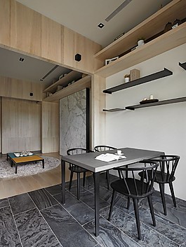 港式簡約餐廳餐桌設(shè)計圖