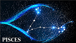 美麗的星座背景矢量素材下載
