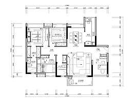 現代家裝平面圖
