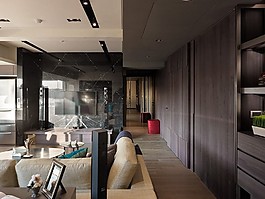 港式簡約客廳背景墻設(shè)計(jì)圖
