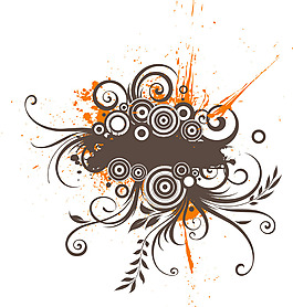 花纹矢量背景图案设计