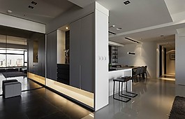 港式簡約室內(nèi)背景墻設(shè)計圖