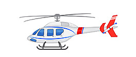 卡通直升飛機(jī)EPS