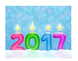 2017新年背景素材