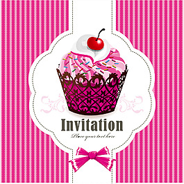 紫色蛋糕條紋背景