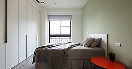 簡約室內(nèi)臥室大床設(shè)計(jì)圖