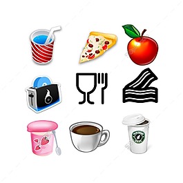icon 食品食物創(chuàng)意圖標