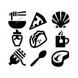 食品廚具icon圖標(biāo)素材免費(fèi)下載