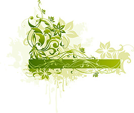 矢量花紋花邊裝飾設(shè)計(jì)