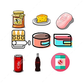 食物食品icon圖標素材