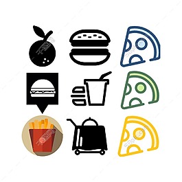食物食品精美icon圖標(biāo)