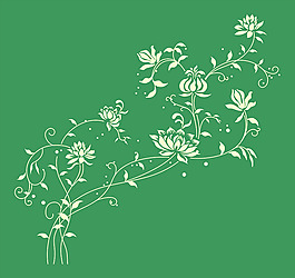 矢量花卉背景設(shè)計(jì)素材