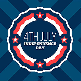 美國獨立日抽象裝飾圖案背景