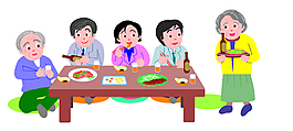 矢量一家團圓EPS