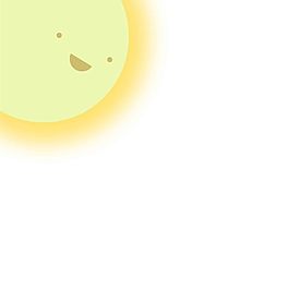太陽手繪設(shè)計(jì)圖標(biāo)元素