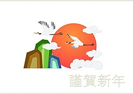 紅色太陽背景