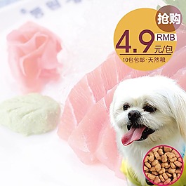 狗糧獅子狗主圖模板免費(fèi)下載