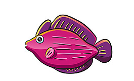 矢量紅魚EPS