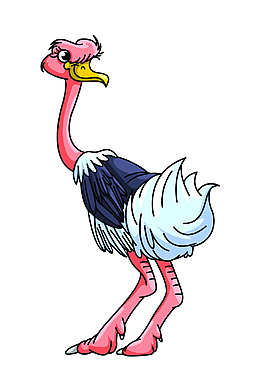 卡通鳥類飛行動(dòng)物EPS